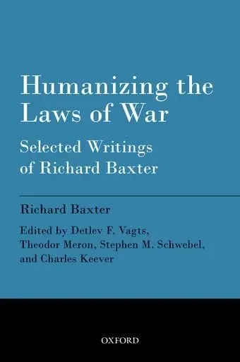 Cover of Humanizing the Laws of War