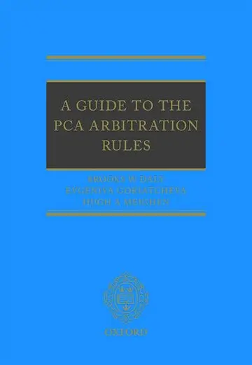 Cover of A Guide to the PCA Arbitration Rules