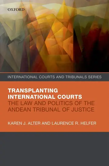 Cover of Transplanting International Courts