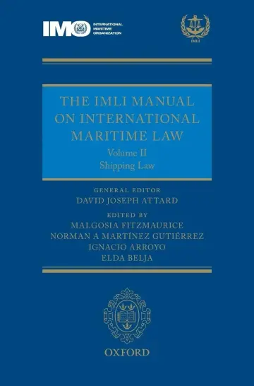 Cover of The Imli Manual on International Maritime Law