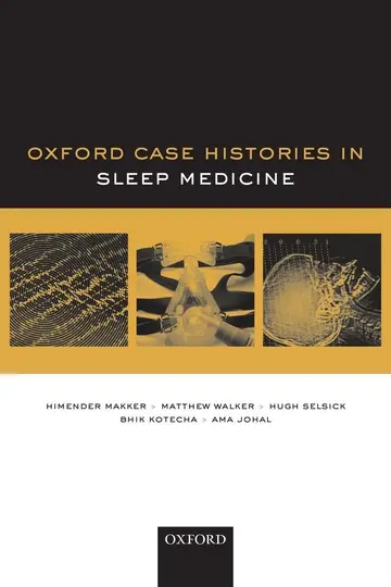 Cover of Oxford Case Histories in Sleep Medicine