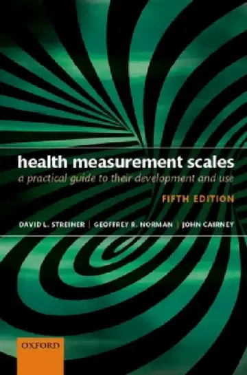 Cover of Health Measurement Scales