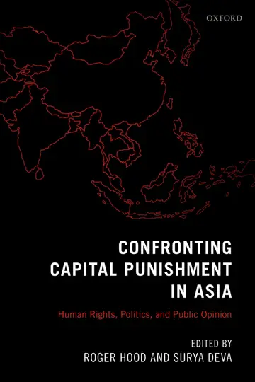 Cover of Confronting Capital Punishment in Asia