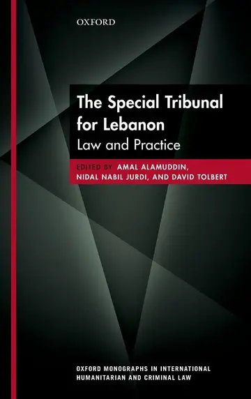 Cover of The Special Tribunal for Lebanon