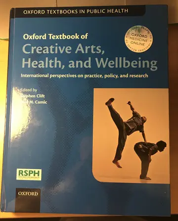 Cover of Oxford Textbook of Creative Arts, Health, and Wellbeing