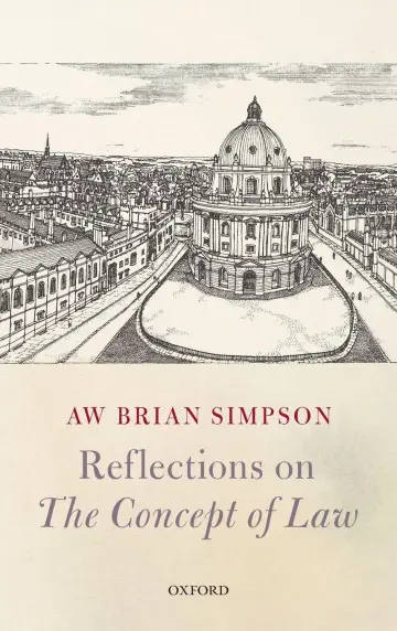 Cover of Reflections on 'The Concept of Law'