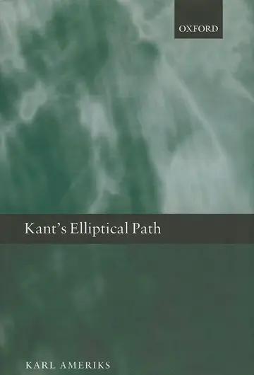 Cover of Kant's Elliptical Path