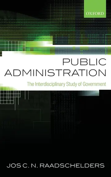Cover of Public Administration