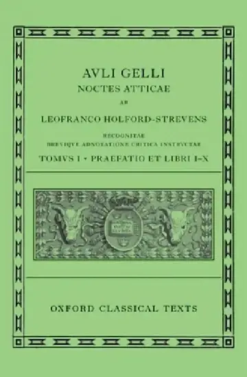 Cover of Aulus Gellius