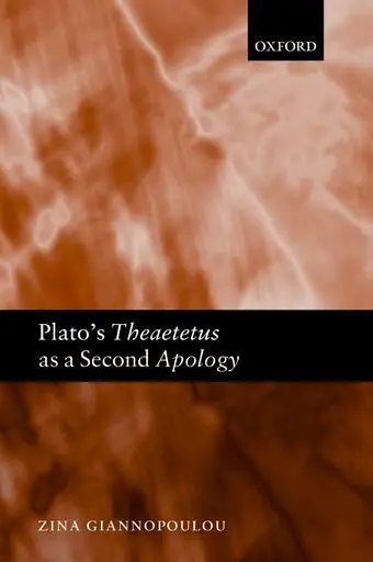 Cover of Plato's Theaetetus as a Second Apology