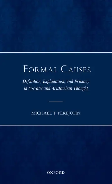Cover of Formal Causes