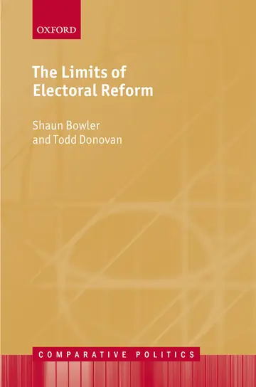 Cover of The Limits of Electoral Reform