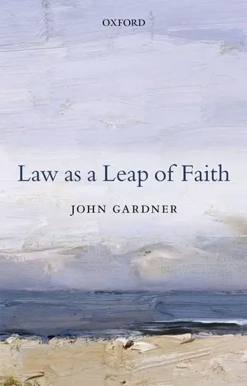 Cover of Law as a Leap of Faith