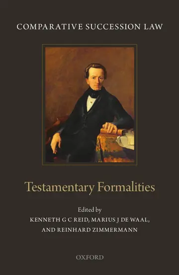 Cover of Comparative Succession Law