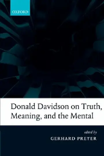 Cover of Donald Davidson on Truth, Meaning, and the Mental