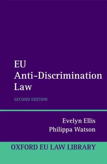 Cover of EU Anti-Discrimination Law