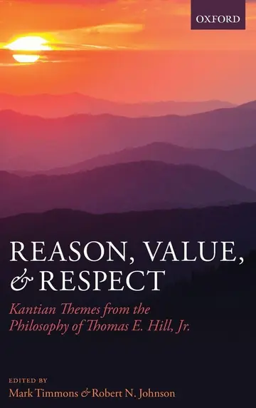 Cover of Reason, Value, and Respect