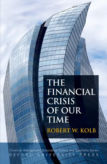 Cover of The Financial Crisis of Our Time