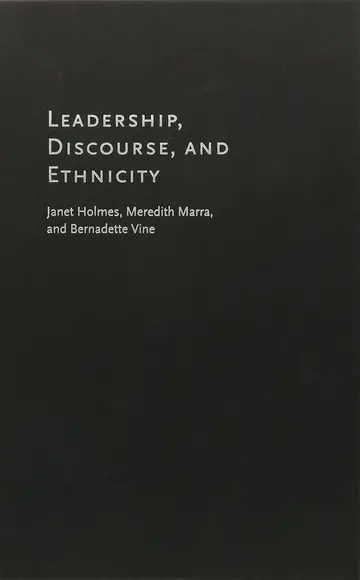 Cover of Leadership, Discourse, and Ethnicity