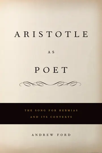 Cover of Aristotle as Poet