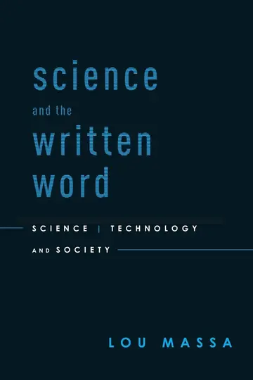 Cover of Science and the Written Word