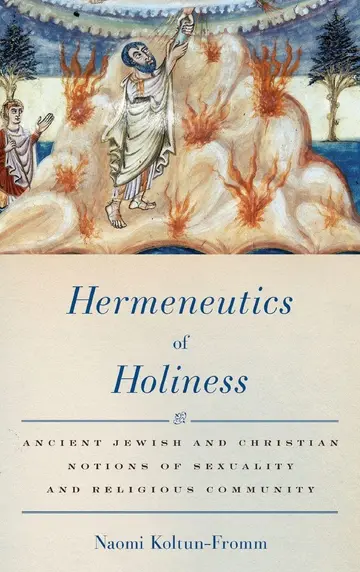 Cover of Hermeneutics of Holiness