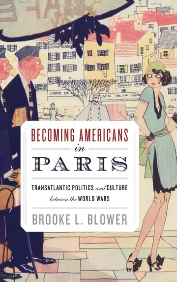 Cover of Becoming Americans in Paris