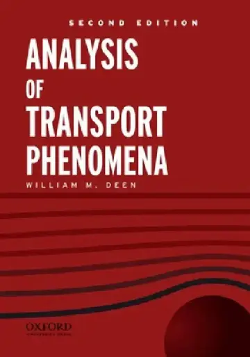Cover of Analysis of Transport Phenomena