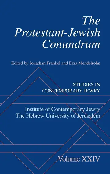 Cover of The Protestant-Jewish Conundrum