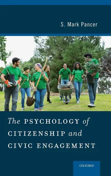 Cover of The Psychology of Citizenship and Civic Engagement