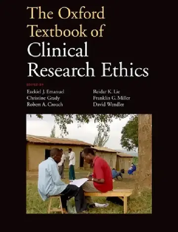 Cover of The Oxford Textbook of Clinical Research Ethics
