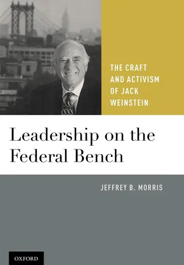 Cover of Leadership on the Federal Bench