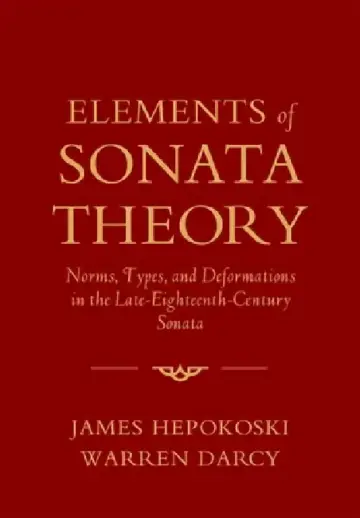 Cover of Elements of Sonata Theory