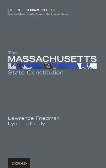 Cover of The Massachusetts State Constitution