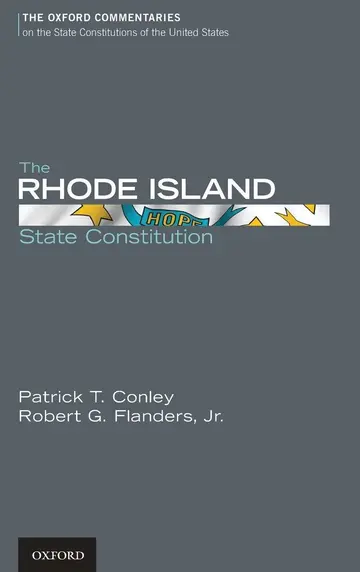 Cover of The Rhode Island State Constitution