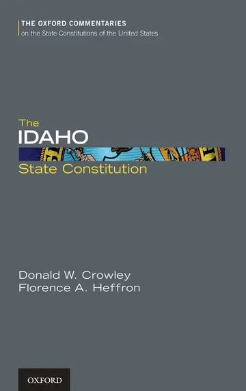 Cover of The Idaho State Constitution