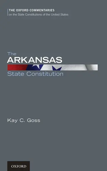 Cover of The Arkansas State Constitution