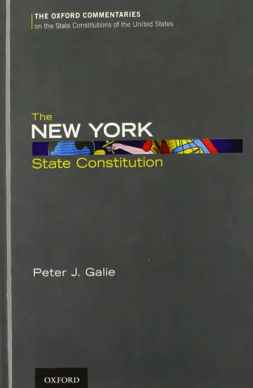 Cover of The New York State Constitution