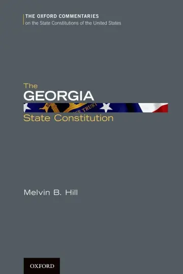 Cover of The Georgia State Constitution