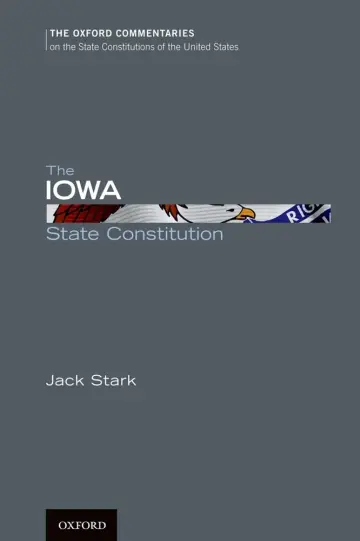 Cover of The Iowa State Constitution