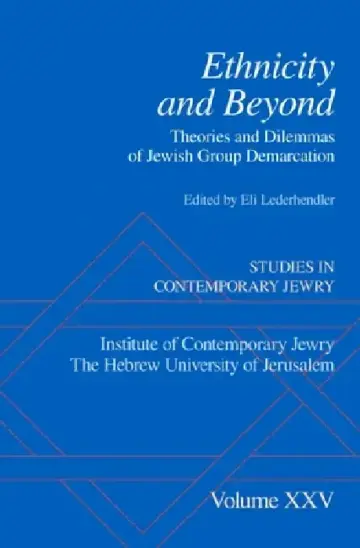Cover of Ethnicity and Beyond