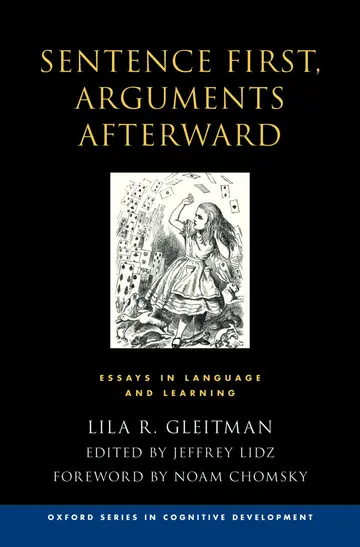 Cover of Sentence First, Arguments Afterward