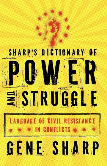 Cover of Sharp's Dictionary of Power and Struggle