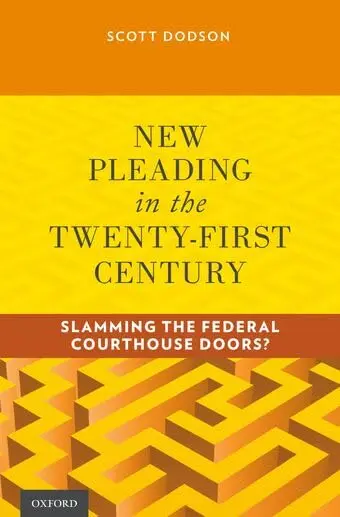 Cover of New Pleading in the Twenty-First Century