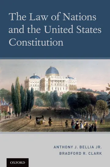 Cover of Law of Nations and the United States Constitution