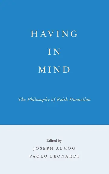 Cover of Having in Mind