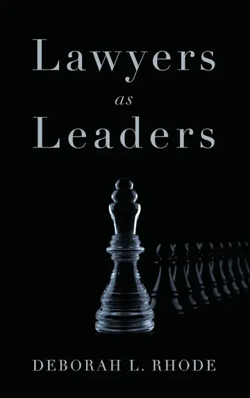 Cover of Lawyers as Leaders