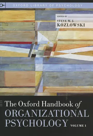 Cover of The Oxford Handbook of Organizational Psychology (1)