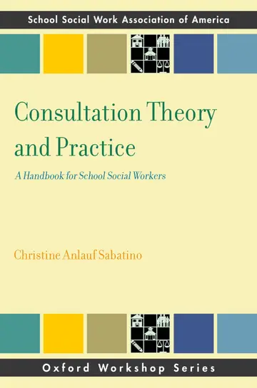 Cover of Consultation Theory and Practice