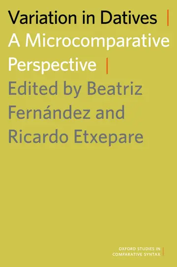 Cover of Variation in Datives